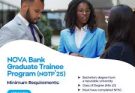 NOVA Bank Graduate Trainee Programme 2025