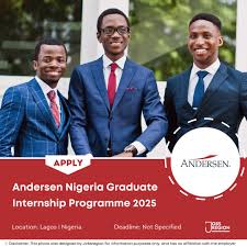 Andersen Nigeria Graduate Internship Programme 2025