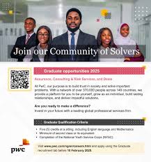 PwC Graduate Associate Programme 2025