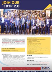 2025 Graduate Trainee Programme (EDTP 2.0)