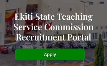 Recruitment at Ekiti State Teaching Service Commission