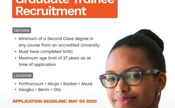 Alpha Morgan Bank Graduate Trainee Recruitment