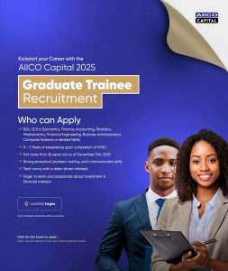 AIICO Capital Graduate Trainee Programme