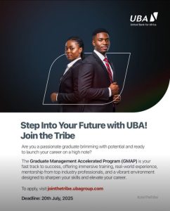 UBA Graduate Trainee Program 2025