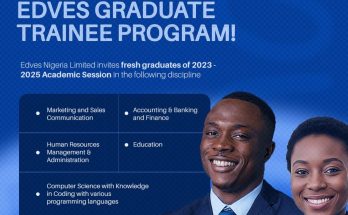 Edves Graduate Trainee Program 